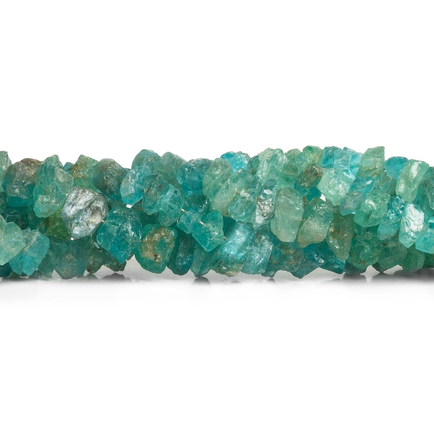 10x8mm Apatite Natural Crystals 7.5 inch 37 beads - The Bead Traders