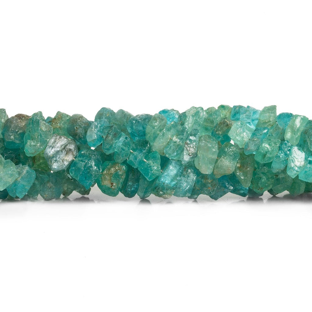 10x8mm Apatite Natural Crystals 7.5 inch 37 beads - The Bead Traders