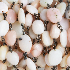 Pink Peruvian Opal Beads