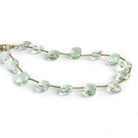 10x8mm Prasiolite Faceted Rectangles 8.5 inch 15 beads - The Bead Traders