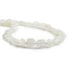 11x10-15x9mm Rainbow Moonstone faceted nugget beads 14 inch 29 pieces - The Bead Traders