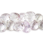 11x10mm-16x15.5mm Multi Gemstone Faceted Heart Beads 8.5 inch 34 pieces - The Bead Traders