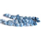 11x8mm Denim Opal Faceted Pears 8 inch 50 beads - The Bead Traders