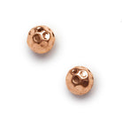 12mm Black Gold Plated Copper Round Beads 2 Pieces - The Bead Traders