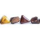 12mm Moukaite Jasper Faceted Nugget Beads, 14 inch - The Bead Traders