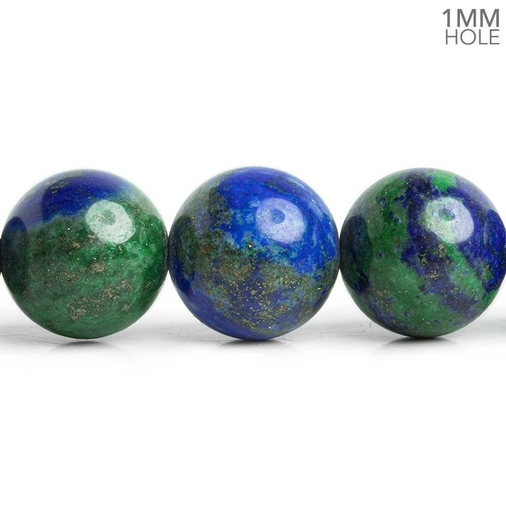 12mm Multi Gemstone Plain Round Beads 15 inch 33 pieces - The Bead Traders