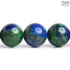 12mm Multi Gemstone Plain Round Beads 15 inch 33 pieces - The Bead Traders