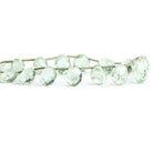 12mm Prasiolite Faceted Oval Beads 8 inch 16 pieces - The Bead Traders