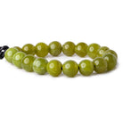 12mm Serpentine plain round beads 8 inches 18 pieces - The Bead Traders