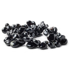 12mm Tri Color Agate Plain Heart Beads, 15 inch strand - The Bead Traders