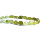12x10mm Grossular Garnet Faceted Ovals 8.5 inch 18 beads - The Bead Traders