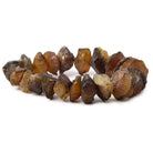 13-17mm Honey Agate Hammer Beads Faceted Disc 8 inch 27 pcs - The Bead Traders