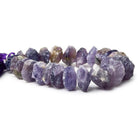 13-21mm Amethyst Beads Hammer Faceted Disc 8 inch 23 pieces - The Bead Traders