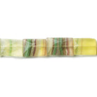 13mm Multi Color Fluorite Faceted Rectangle Beads, 15 inch - The Bead Traders