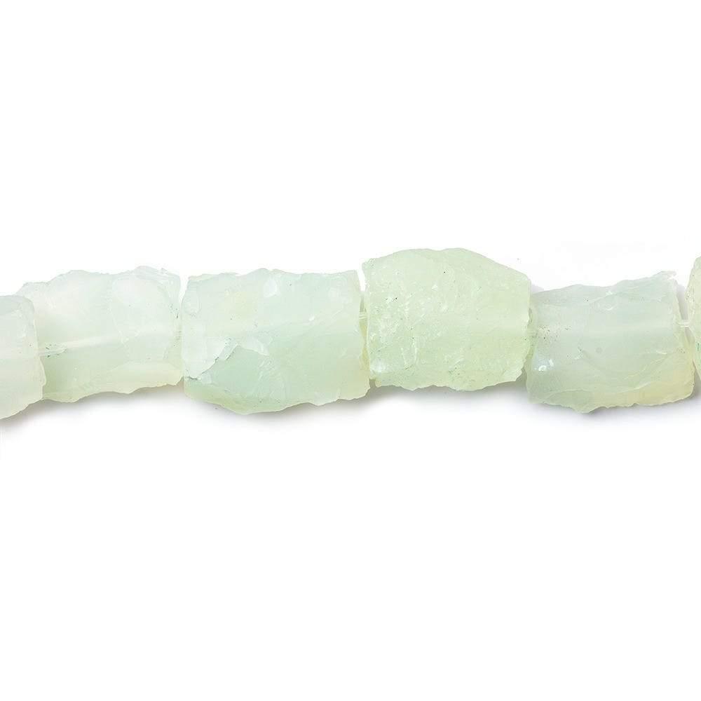 13x9-18x13mm Margherita Agate Hammer Faceted Rectangle Beads - The Bead Traders