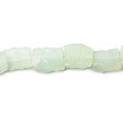 13x9-18x13mm Margherita Agate Hammer Faceted Rectangle Beads - The Bead Traders