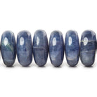 14-17mm Tanzanite plain rondelle beads 17.5 inches 60 pieces - The Bead Traders