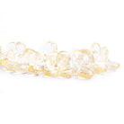 14.5mm-21mm Citrine Faceted Pear Beads 9 inch 45 pieces - The Bead Traders