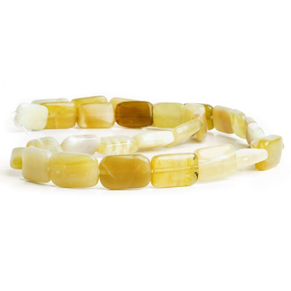 14mm Honey Opal Plain Rectangle Beads, 14 inch - The Bead Traders