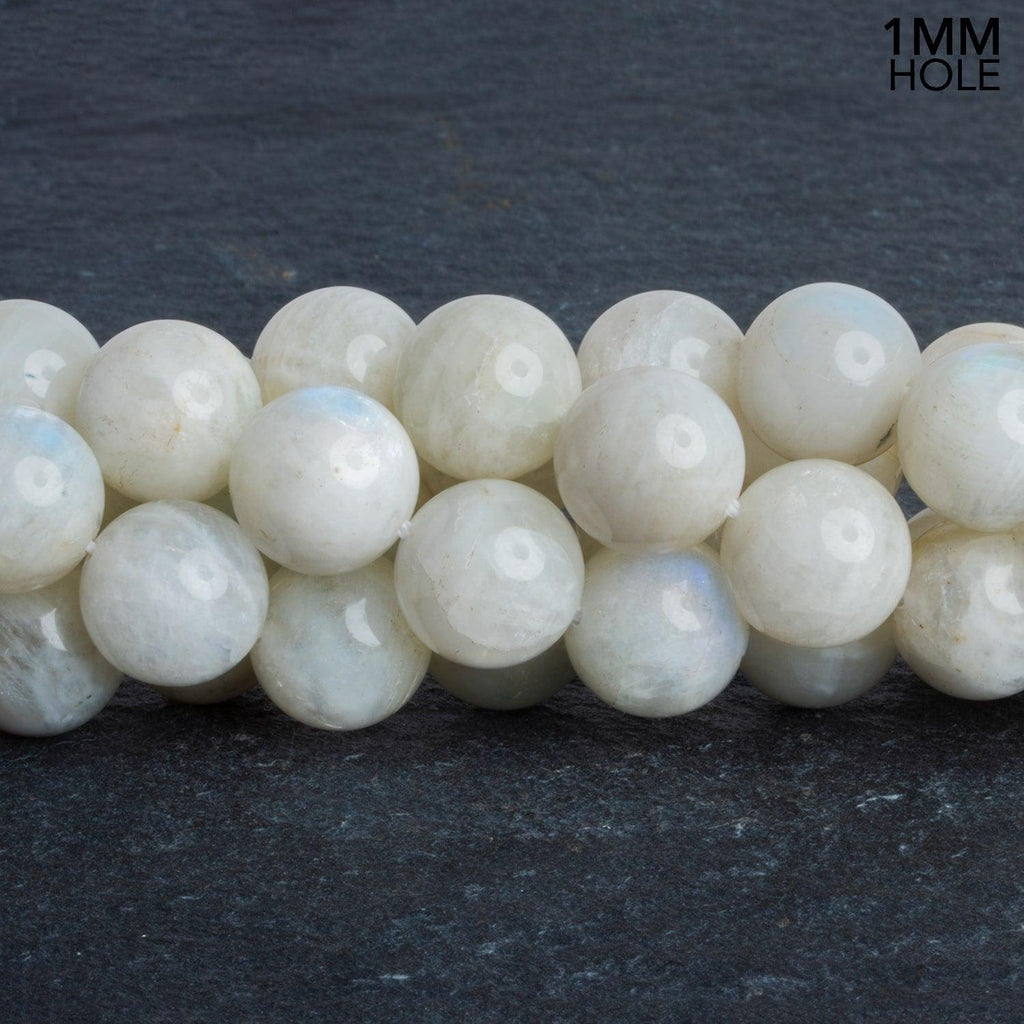 14mm Rainbow Moonstone Rounds 16 inch 28 beads - The Bead Traders