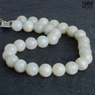 14mm Rainbow Moonstone Rounds 16 inch 28 beads - The Bead Traders