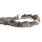 14x10mm Mystic Moonstone Faceted Nuggets 7.5 inch 15 beads - The Bead Traders
