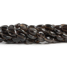 14x11mm Smoky Quartz Ovals 12 inch 24 beads - The Bead Traders