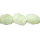 15x12-19x15mm Lemonade Agate Beads Hammer Faceted Oval 8 inch 12 pcs - The Bead Traders