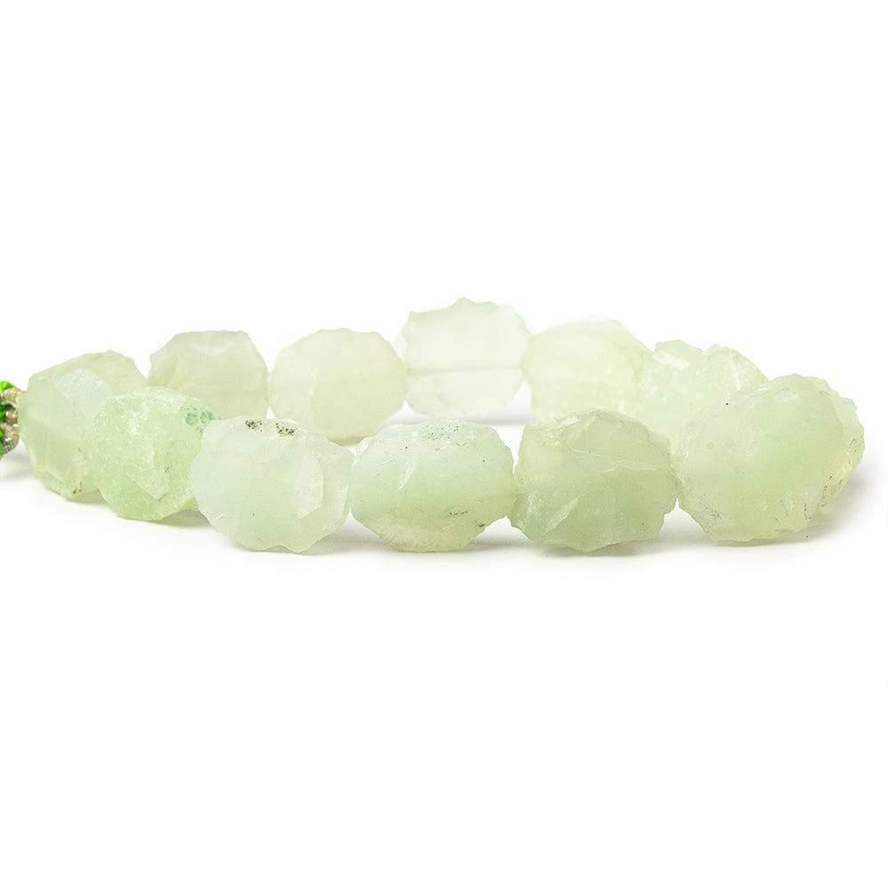 15x12-19x15mm Lemonade Agate Beads Hammer Faceted Oval 8 inch 12 pcs - The Bead Traders