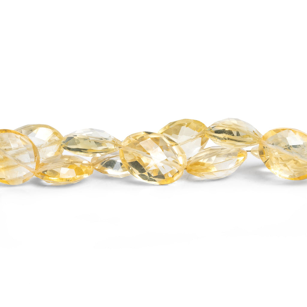 15x12mm Citrine Faceted Ovals 8.5 inch 15 beads - The Bead Traders