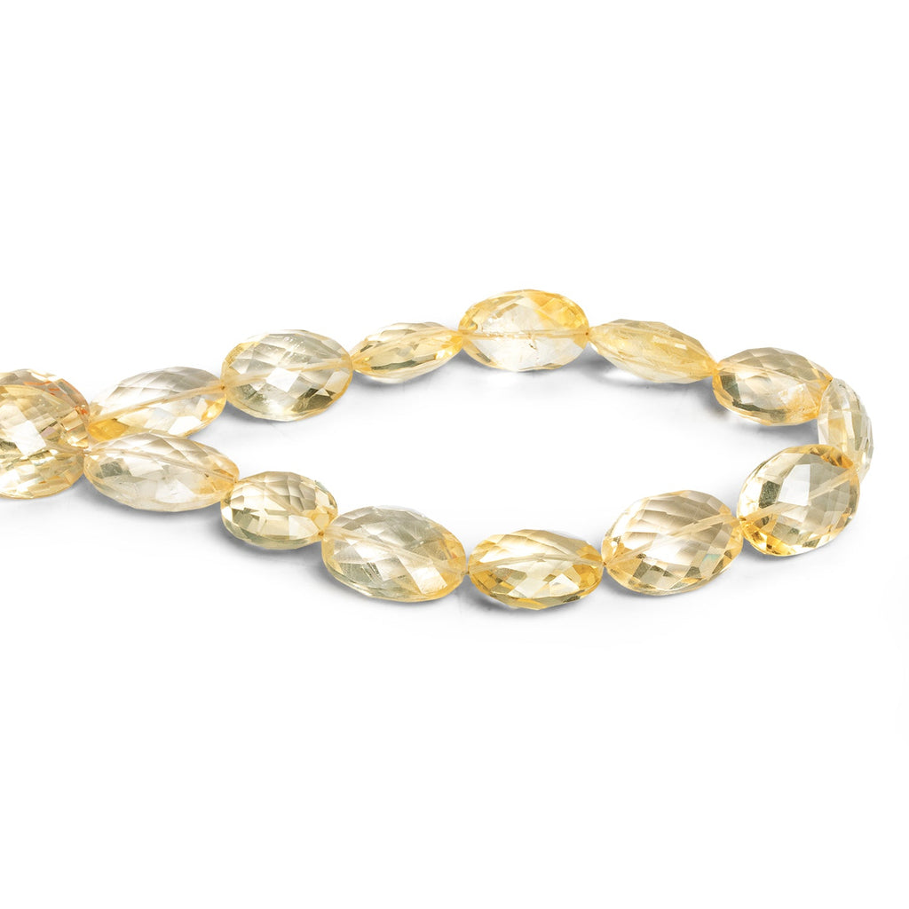 15x12mm Citrine Faceted Ovals 8.5 inch 15 beads - The Bead Traders
