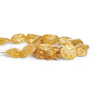 15x14mm Citrine Plain Nuggets 14 inch 20 beads - The Bead Traders