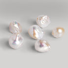 15x14mm Off White Ultra Baroque Pearl Focal 1 Bead - The Bead Traders