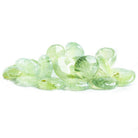 15x15mm-21x20mm Prehnite Faceted Heart Beads 7 inch 29 pieces - The Bead Traders