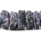 15x7-20x9mm Amethyst Hammer Faceted Heshi Beads 15 inch 45 pieces - The Bead Traders