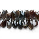 15x8mm Scapolite Plain Pears 8 inch 45 beads - The Bead Traders