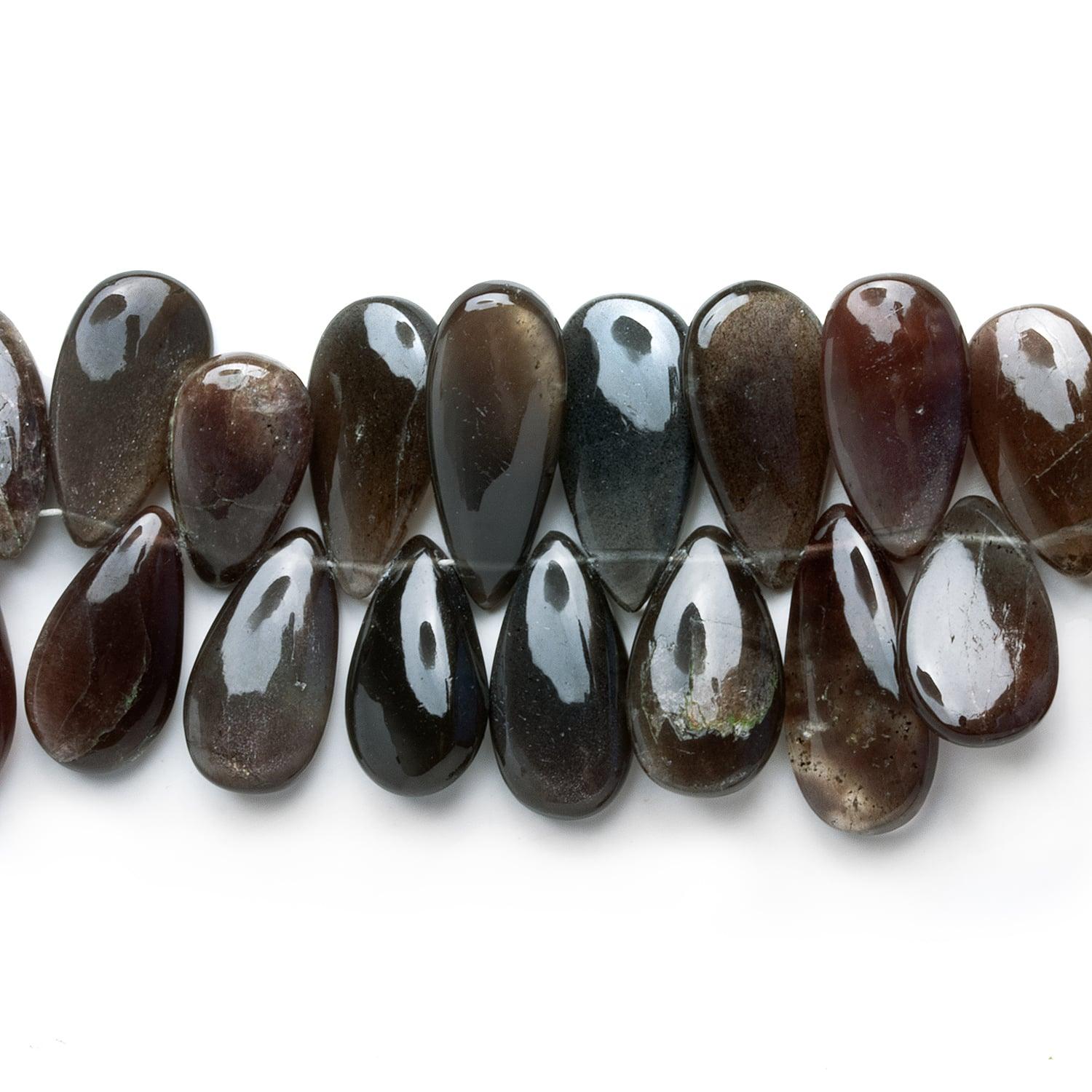15x8mm Scapolite Plain Pears 8 inch 45 beads - The Bead Traders