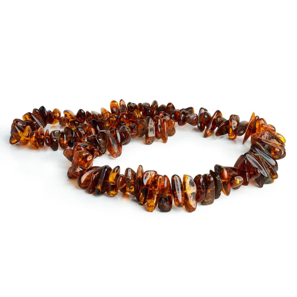 16-27mm Natural Baltic Amber Plain Nugget Beads 25 inch 105 pieces - The Bead Traders