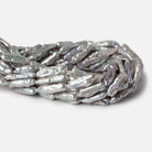 16mm-22mm Silver straight drilled Biwa Freshwater Pearls 16.5 inch 20 pieces - The Bead Traders