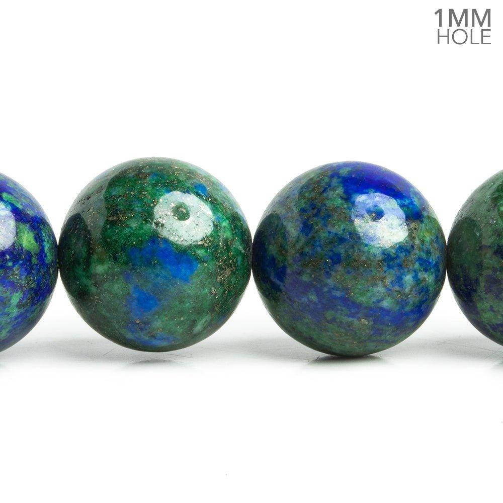 16mm Multi Gemstone Plain Round Beads 15 inch 25 pieces - The Bead Traders