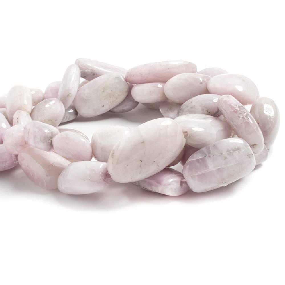 16x13-20x24mm Kunzite plain nugget beads 16 inch - The Bead Traders