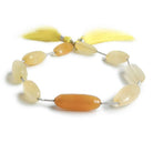 16x7-24x9mm Golden Chalcedony fully body faceted oval Beads 10 inch 9 pieces - The Bead Traders