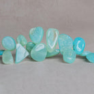 16x9mm Blue Drusy Nuggets 7.5 inch 33 beads - The Bead Traders
