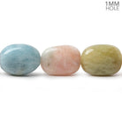 18x13-20x14mm Multi Beryl straight drilled plain nuggets 16 inch 20 large hole beads - The Bead Traders
