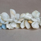 18x13mm Grey Drusy Nuggets 6.5 inch 7 beads - The Bead Traders