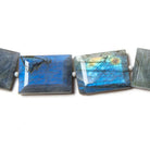 19x14-20x15mm Labradorite Faceted Emerald Cut Beads 8 inch 10 pieces - The Bead Traders