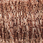 1mm Rose Gold plated Tear Drop Link Chain sold by the foot - The Bead Traders