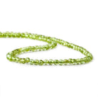 2-2.5mm Peridot Plain Round Beads 14 inch - The Bead Traders
