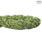 2-2.5mm Serpentine plain round beads 16 inch 165 pieces - The Bead Traders