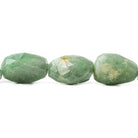 20-26mm Aquamarine Faceted Nugget Beads 15 inch 17 pieces - The Bead Traders